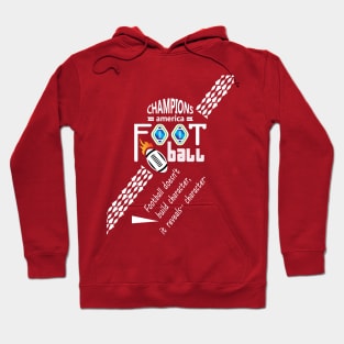 pattern desing of foot ball Hoodie